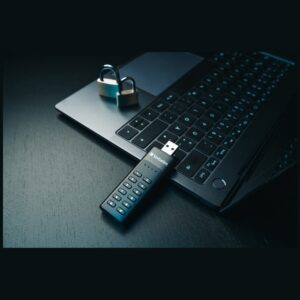 External drive Verbatim Keypad Secure USB 3.2 Gen 1 32GB juodos spalvos 49427 - Image 8