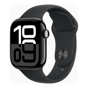 Išmanusis laikrodis Apple Watch Series 10 jet black aluminium  42mm black sport band Size S/M - Image 1