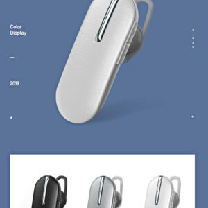 REMAX Bluetooth laisvų rankų įranga - RB-T28 (multi-point + EDR) baltos spalvos - Image 6