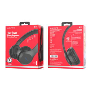 Borofone ausinės BO5 Star su mikrofonu juodos spalvos - Image 7