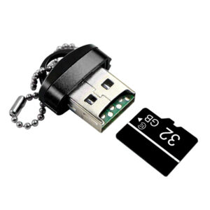 Atminties kortelių skaitytuvas CR01 Micro SD - USB - Image 2