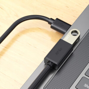 Extension kabelis - USB į USB 3.0 - 5 metres juodos spalvos - Image 5