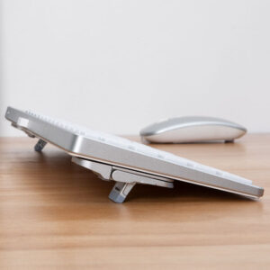 Nillkin Bolster Plus laptop stand, stick-on base pilkos spalvos (2 pieces) - Image 5