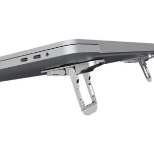 Nillkin Bolster Plus laptop stand, stick-on base pilkos spalvos (2 pieces) - Image 3