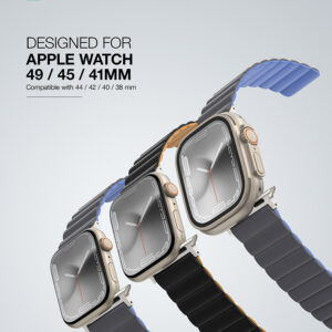 Amazing Thing apyrankė Smoothie Mag AWSPMGB skirta Apple Watch 49/45/41 pilkos spalvos - Image 7