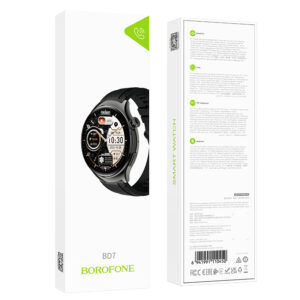 Borofone Smartwatch BD7 pilkos spalvos - Image 5
