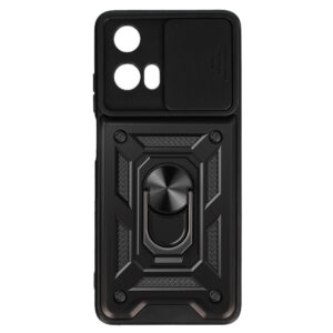Slide Camera Armor dėklas skirtas Motorola Moto G24 juodos spalvos - Image 2