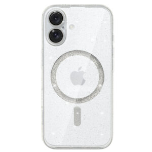 Glitter Magsafe dėklas skirtas Apple iPhone 16 skaidrus - Image 2
