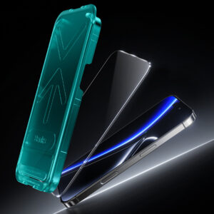 Benks Apsauginis stiklas Glass Warrior Privacy skirtas Apple iPhone 14 Pro/15/16 black - Image 5