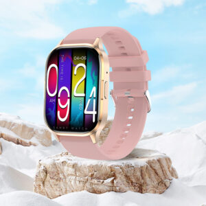 Blavec Smartwatch W18 Hellia HD AMOLED Voice Call (SWW18-P) rožinės spalvos - Image 6