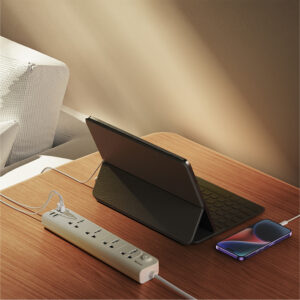 Yesido Power strip MC20 - 4 outlets 230V + 3xUSB + Type C - 2 ms baltos spalvos - Image 8