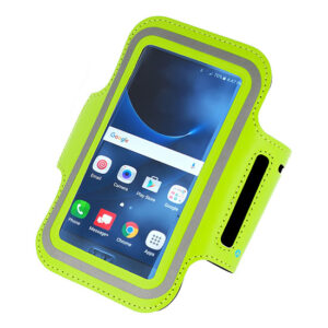 Armband SLIM Type 1 dėklas skirtas Apple iPhone 15 Pro Max/16 Pro Max/Samsung A15/A16/A25/A34/A55/M35/S20 FE/S24 FE/S24 Plus/S24 Ultra (6,0 Inches) LIME - Image 3
