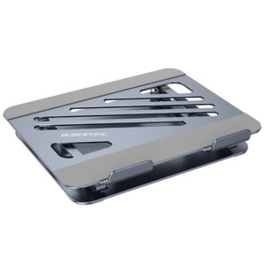 Borofone Laptop stand BH115 Plus Vito pilkos spalvos - Image 5