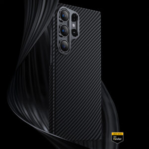 Benks Magnetic Armor Air Kevlar dėklas Metal Frame 600D skirtas Samsung Galaxy S24 juodos spalvos - Image 8