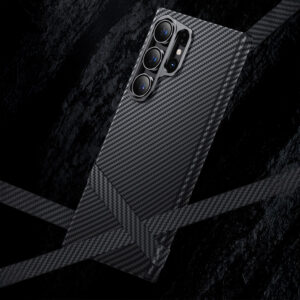 Benks Magnetic Armor Air Kevlar dėklas Metal Frame 600D skirtas Samsung Galaxy S24 juodos spalvos - Image 9