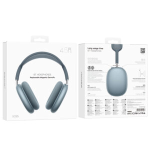 Borofone ausinės su lankeliu ant galvos BO35 Adorable bluetooth mėlynos spalvos - Image 5