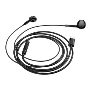 Borofone ausinės BM100 Fuente su mikrofonu Typ C (DAC) juodos spalvos - Image 2