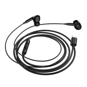 Borofone ausinės BM100 Pro Fuente su mikrofonu Typ C (DAC) juodos spalvos - Image 3