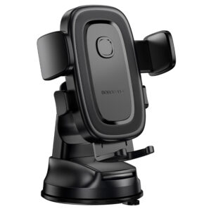 Borofone automobilinis laikiklis BH132 Follower juodos spalvos - Image 4