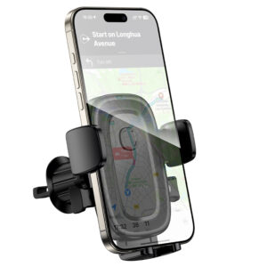 Borofone automobilinis laikiklis BH131 Follower juodos spalvos - Image 2