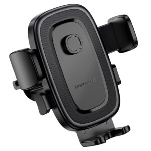 Borofone automobilinis laikiklis BH131 Follower juodos spalvos - Image 5