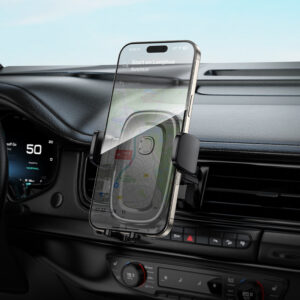 Borofone automobilinis laikiklis BH131 Follower juodos spalvos - Image 6