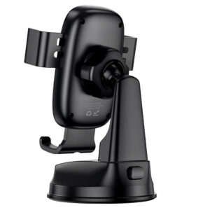 Borofone automobilinis laikiklis BH130 Follower juodos spalvos - Image 5