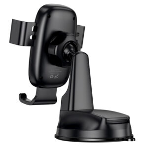 Borofone automobilinis laikiklis BH130 Follower juodos spalvos - Image 6