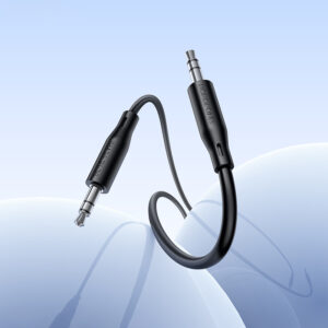 Borofone Kabelis AUX BL26 Standard - jack 3,5mm na jack 3,5mm - 1 metr juodos spalvos - Image 5