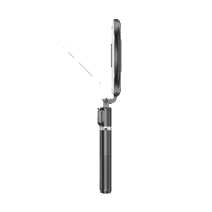 Blavec žiedinis šviestuvas Selfie Aura LED Ring P55 25cm tripod + nuotolinis valdymas + 2,3 metra (RLP55-TRB23) juodos spalvos - Image 7