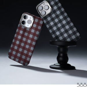 Benks Dėklas Magnetic Armor Vichy Kevlar (RF66) skirtas Apple iPhone 16 Pro Max raudonos spalvos - Image 9