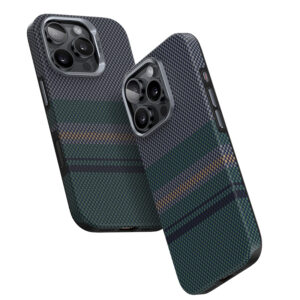 Benks Dėklas Magnetic Armor Pro Aurora Kevlar 600D (CC65) skirtas Apple iPhone 16 Pro (Camera Control Button) - Image 3