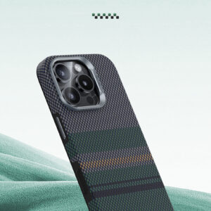 Benks Dėklas Magnetic Armor Pro Aurora Kevlar 600D (CC65) skirtas Apple iPhone 16 Pro (Camera Control Button) - Image 5