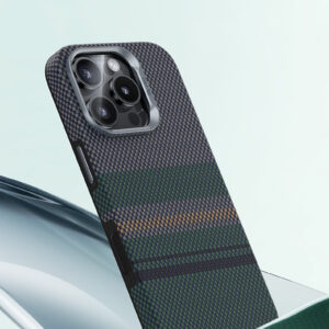 Benks Dėklas Magnetic Armor Pro Aurora Kevlar 600D (CC65) skirtas Apple iPhone 16 Pro (Camera Control Button) - Image 7