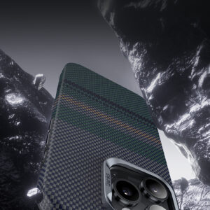 Benks Dėklas Magnetic Armor Pro Aurora Kevlar 600D (CC65) skirtas Apple iPhone 16 Pro (Camera Control Button) - Image 9
