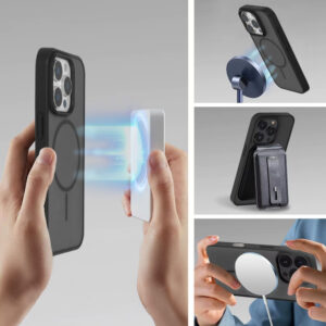 Magmat Slim Dėklas skirtas Apple iPhone 16 juodos spalvos - Image 6