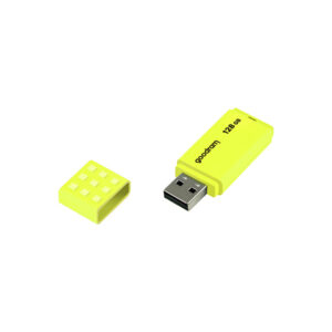 GOODRAM UME2 Pendrive - 128GB USB 2.0 geltonos spalvos - Image 4