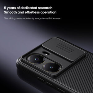 Nillkin CamShield PRO Hard dėklas skirtas Poco X7 Pro 5G juodos spalvos - Image 2