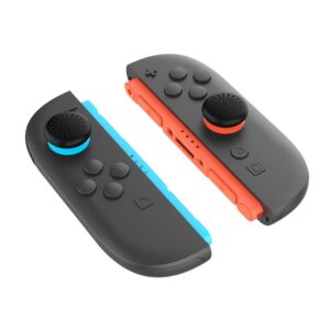 iPega SW2026B Thumb Grips JoyCon Controller for Nintendo Switch 2 6pcs juodos spalvos