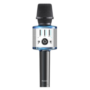 Yesido Karaoke bluetooth mikrofonas KR10 juodos spalvos - Image 1