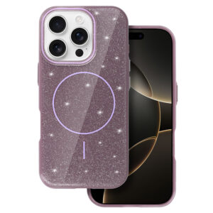 Magsafe Slim Shiny skirtas Apple iPhone 16e violetinės spalvos