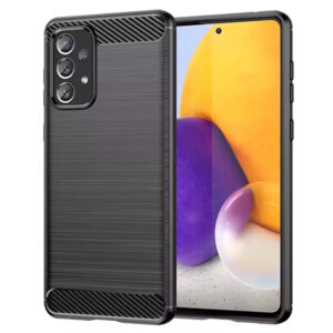 Carbon dėklas skirtas Samsung Galaxy A53 5G juodos spalvos