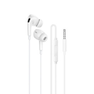 Borofone ausinės BM100 Pro Fuente su mikrofonu baltos spalvos