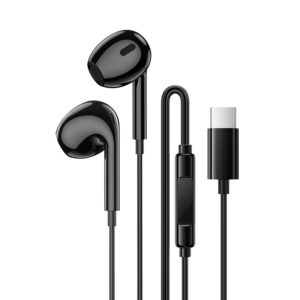 Borofone ausinės BM100 Max Fuente su mikrofonu Typ C (DAC) juodos spalvos - Image 1