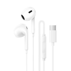 Borofone ausinės BM100 Max Fuente su mikrofonu Typ C (DAC) baltos spalvos - Image 1
