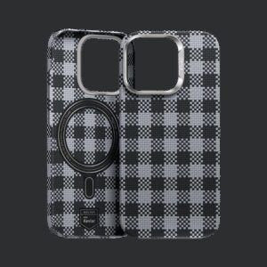 Benks Dėklas Magnetic Armor Vichy Kevlar (BF66) skirtas Apple iPhone 16 Pro Max juodos spalvos