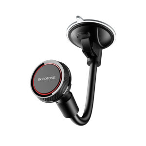 Borofone automobilinis laikiklis BH18 Journey magnetic, stick-on base black-red - Image 1
