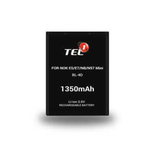 Tel1 Battery for Nokia E5/E7/N8/N97 Mini (BL-4D) 1350mAh Li-ion - Image 1