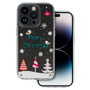 TEL PROTECT Christmas dėklas skirtas Samsung S23 Ultra Design 4 skaidrus