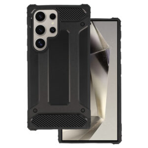Armor Carbon dėklas skirtas Samsung Galaxy S24 Ultra juodos spalvos - Image 1